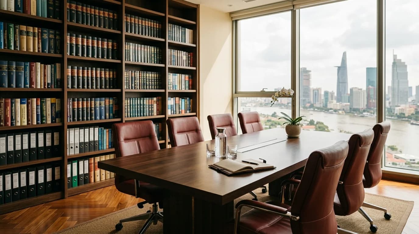 Văn phòng Công ty Luật Apolo Lawyers hiện đại, chuyên nghiệp
